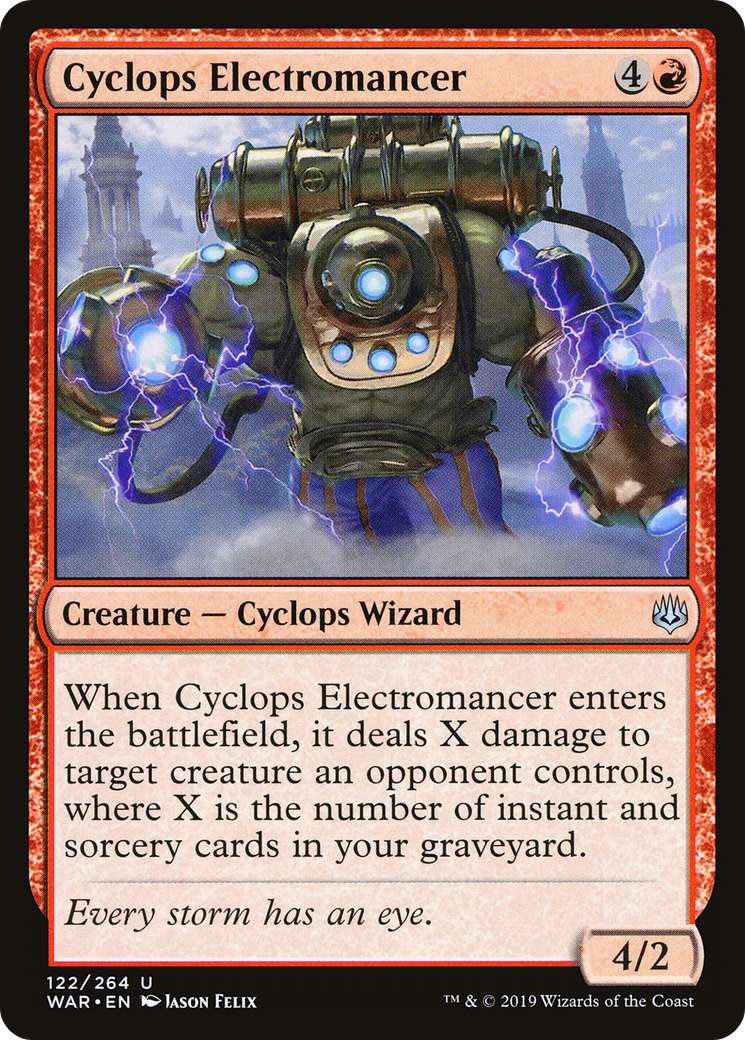 Cyclops Electromancer (WAR-122) - War of the Spark