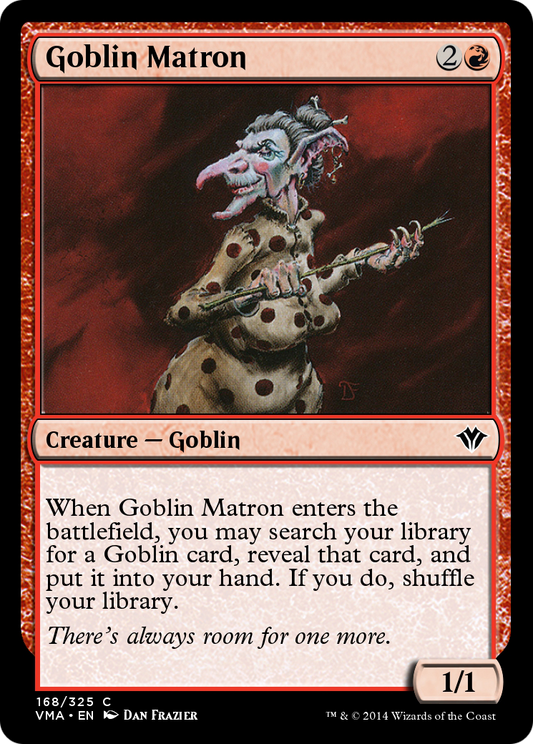 Goblin Matron (VMA-168) - Vintage Masters Foil