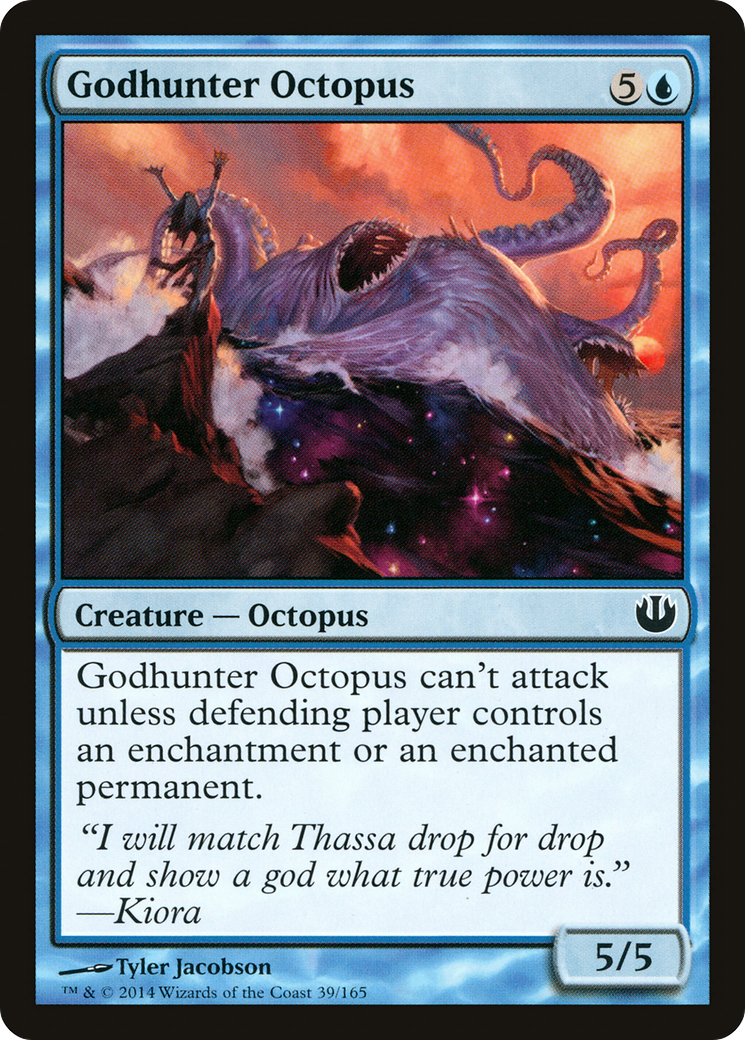 Godhunter Octopus (JOU-039) - Journey into Nyx Foil