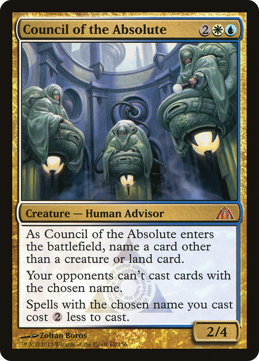 Council of the Absolute (DGM-062) - Dragon's Maze Foil