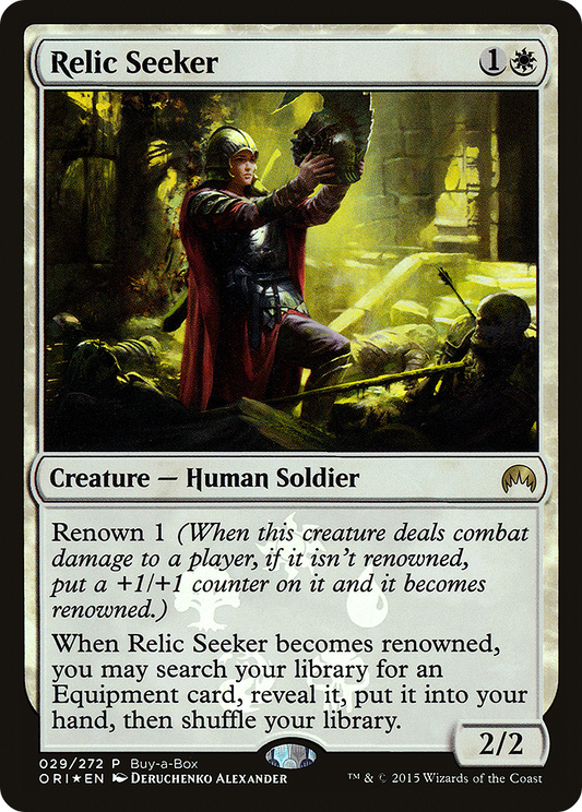 Relic Seeker (PORI-029) - Magic Origins Promos Foil