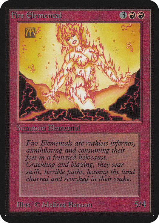 Fire Elemental (LEA-148) - Limited Edition Alpha