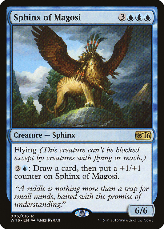 Sphinx of Magosi (W16-006) - Welcome Deck 2016