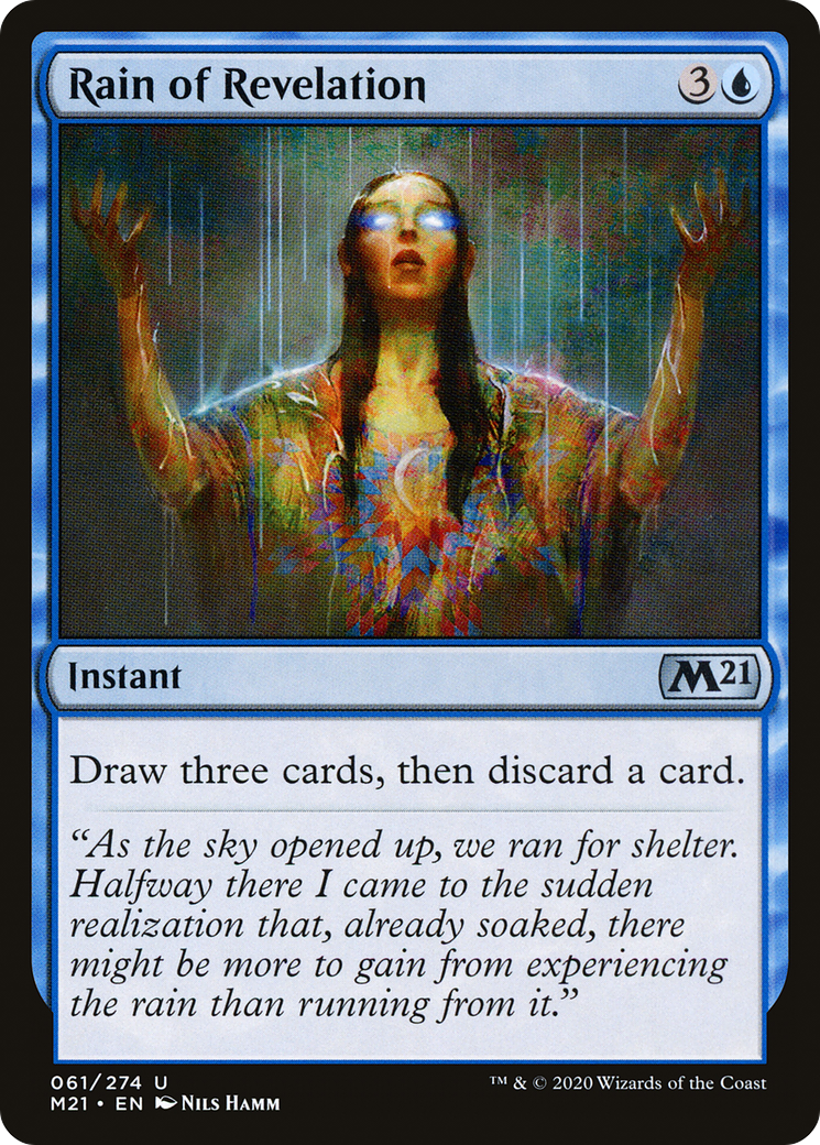 Rain of Revelation (M21-061) - Core Set 2021 Foil