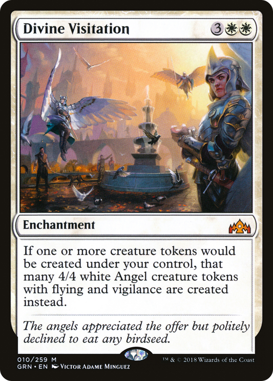 Divine Visitation (GRN-010) - Guilds of Ravnica