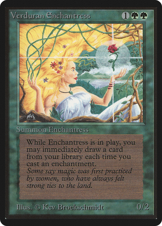 Verduran Enchantress (LEB-223) - Limited Edition Beta