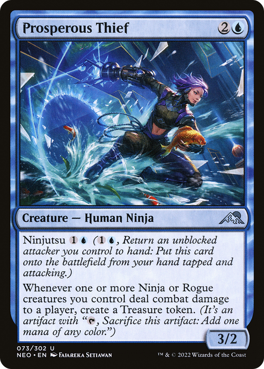 Prosperous Thief (NEO-073) - Kamigawa: Neon Dynasty