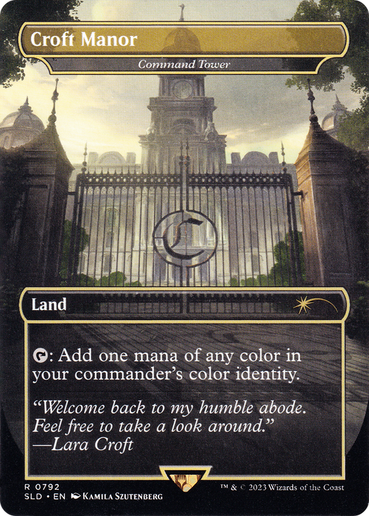 Command Tower (SLD-792) - Secret Lair Drop / Croft Manor