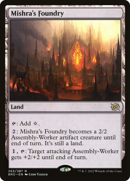 Mishra's Foundry (BRO-265) - The Brothers' War
