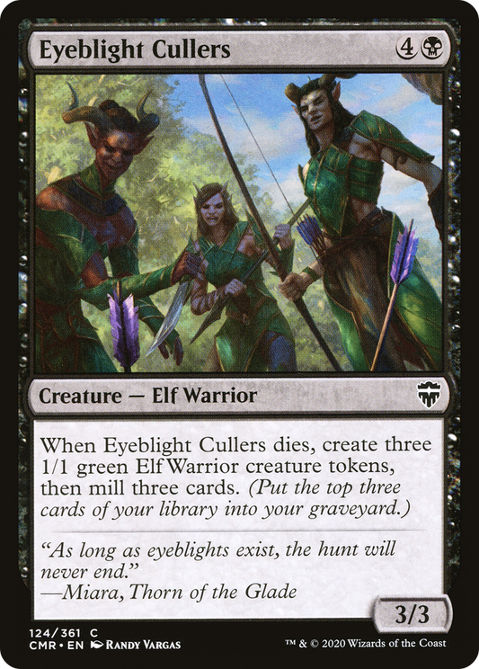 Eyeblight Cullers (CMR-124) - Commander Legends Foil