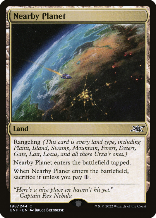 Nearby Planet (UNF-198) - Unfinity Foil