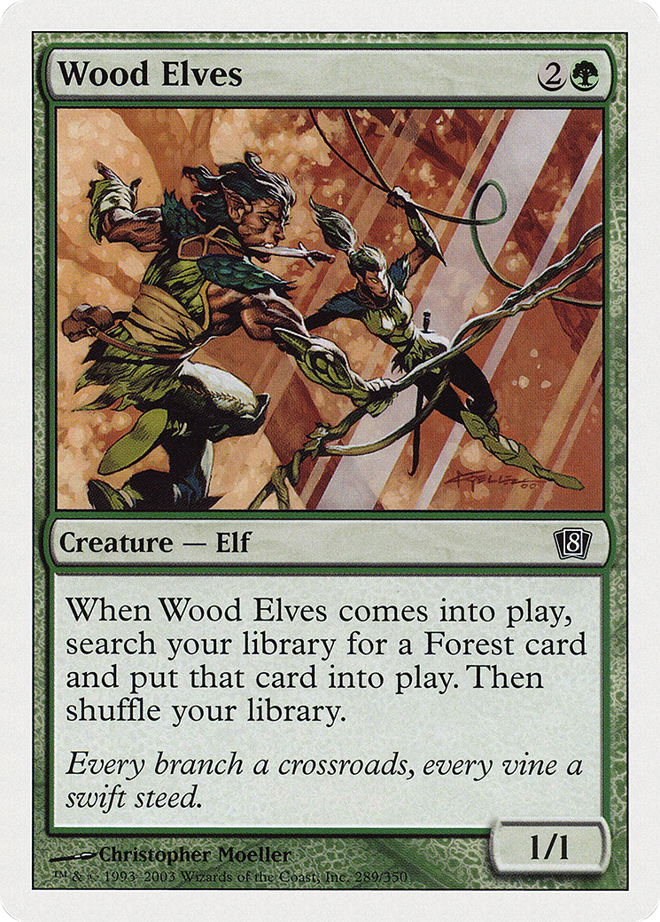 Wood Elves (8ED-289) - Eighth Edition