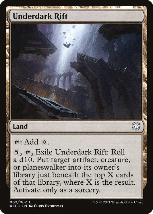 Underdark Rift (AFC-062) - Forgotten Realms Commander