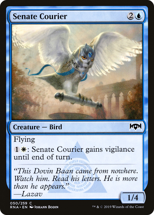 Senate Courier (RNA-050) - Ravnica Allegiance