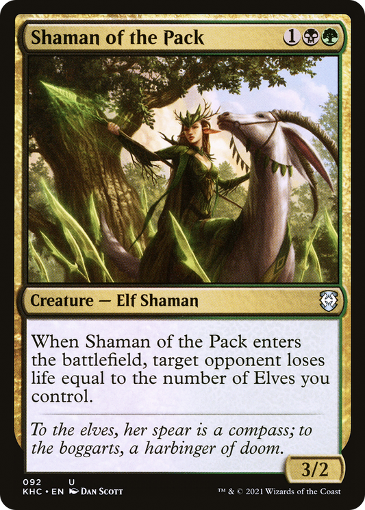 Shaman of the Pack (KHC-092) - Kaldheim Commander