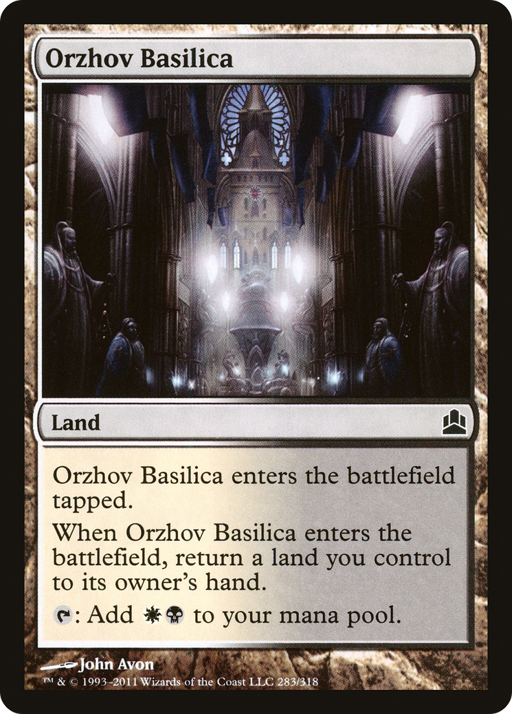 Orzhov Basilica (CMD-283) - Commander 2011