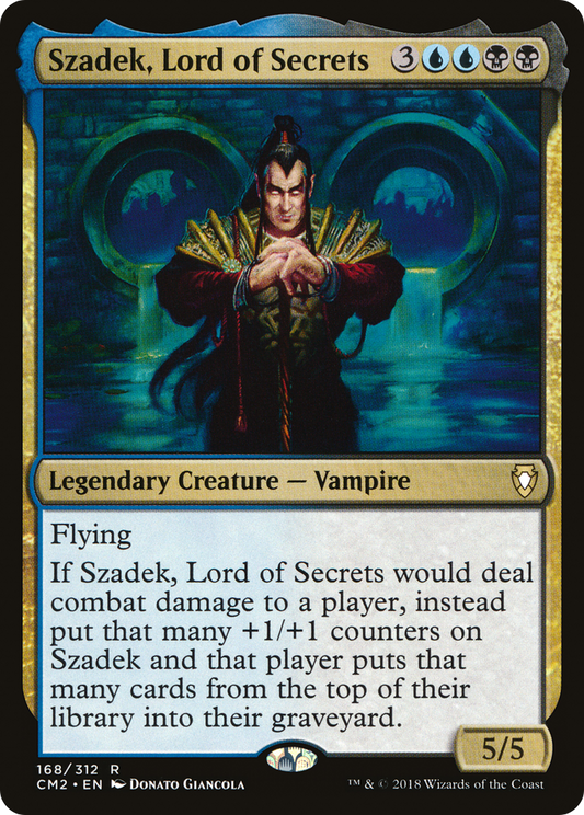 Szadek, Lord of Secrets (CM2-168) - Commander Anthology Volume II