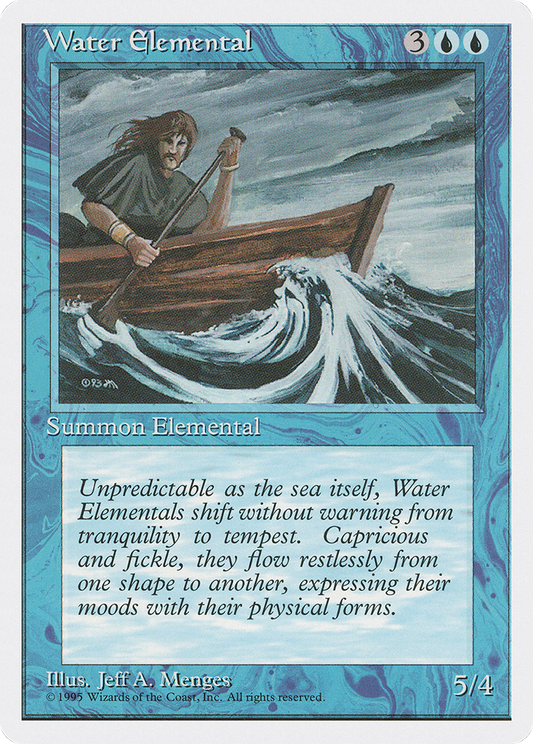 Water Elemental (4ED-115) - Fourth Edition