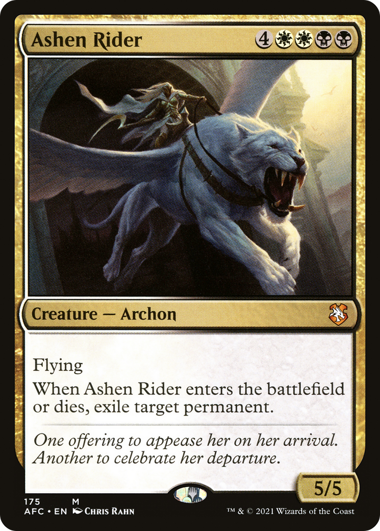 Ashen Rider (AFC-175) - Forgotten Realms Commander