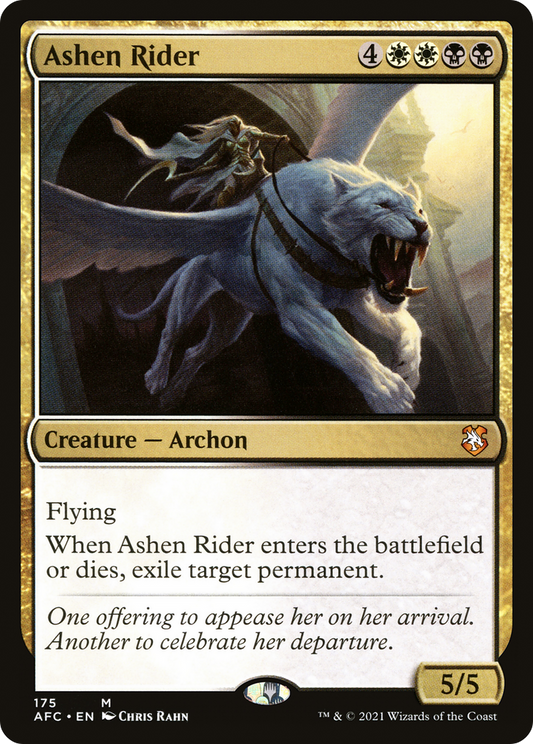 Ashen Rider (AFC-175) - Forgotten Realms Commander