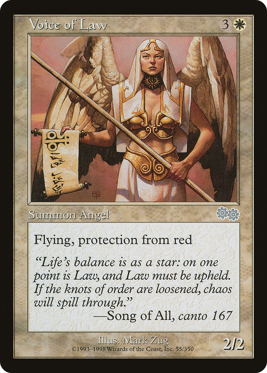 Voice of Law (USG-055) - Urza's Saga