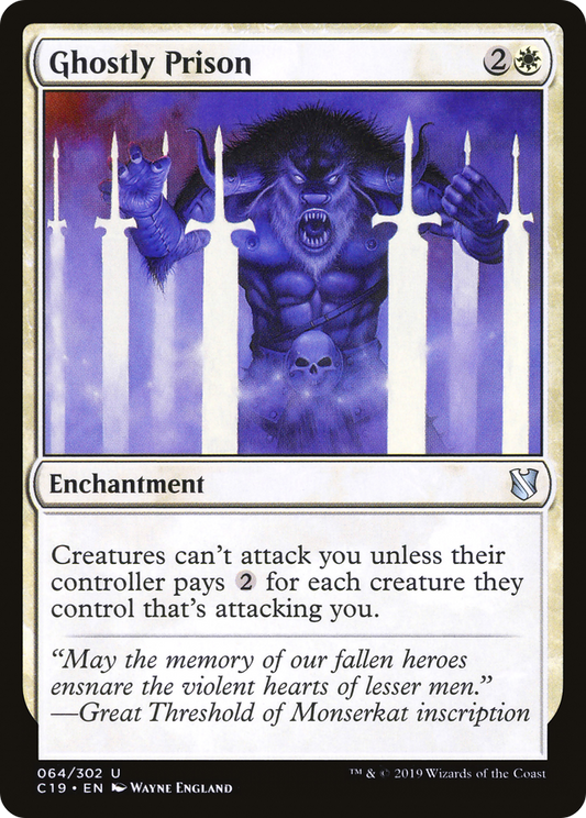 Ghostly Prison (C19-064) - Commander 2019