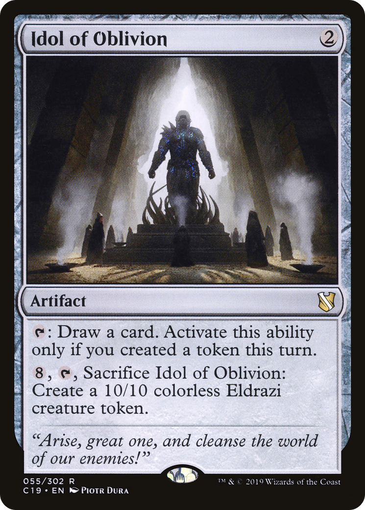 Idol of Oblivion (C19-055) - Commander 2019