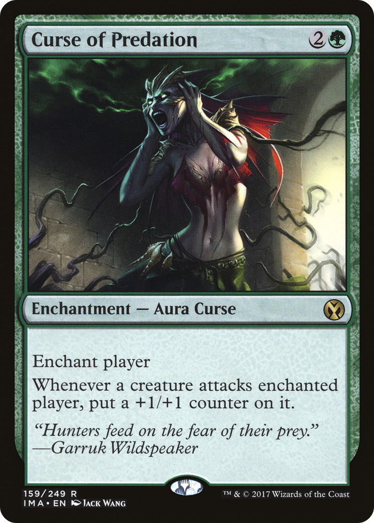 Curse of Predation (IMA-159) - Iconic Masters