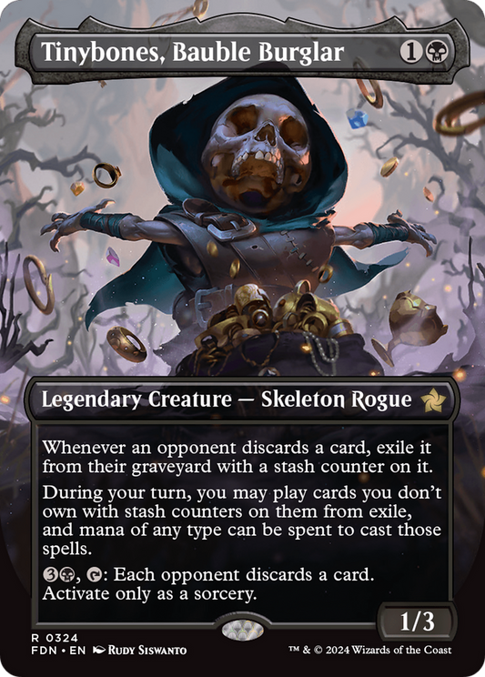 Tinybones, Bauble Burglar (FDN-324) - Foundations (Borderless) Foil