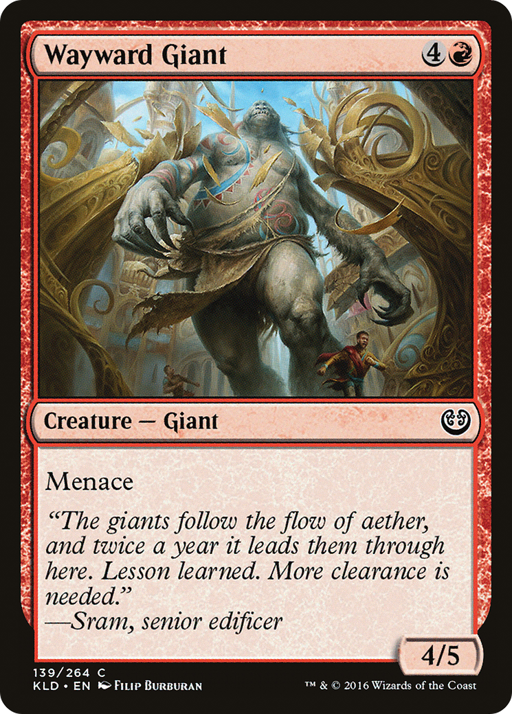 Wayward Giant (KLD-139) - Kaladesh