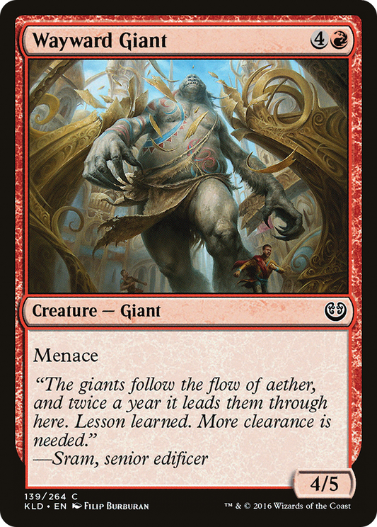 Wayward Giant (KLD-139) - Kaladesh