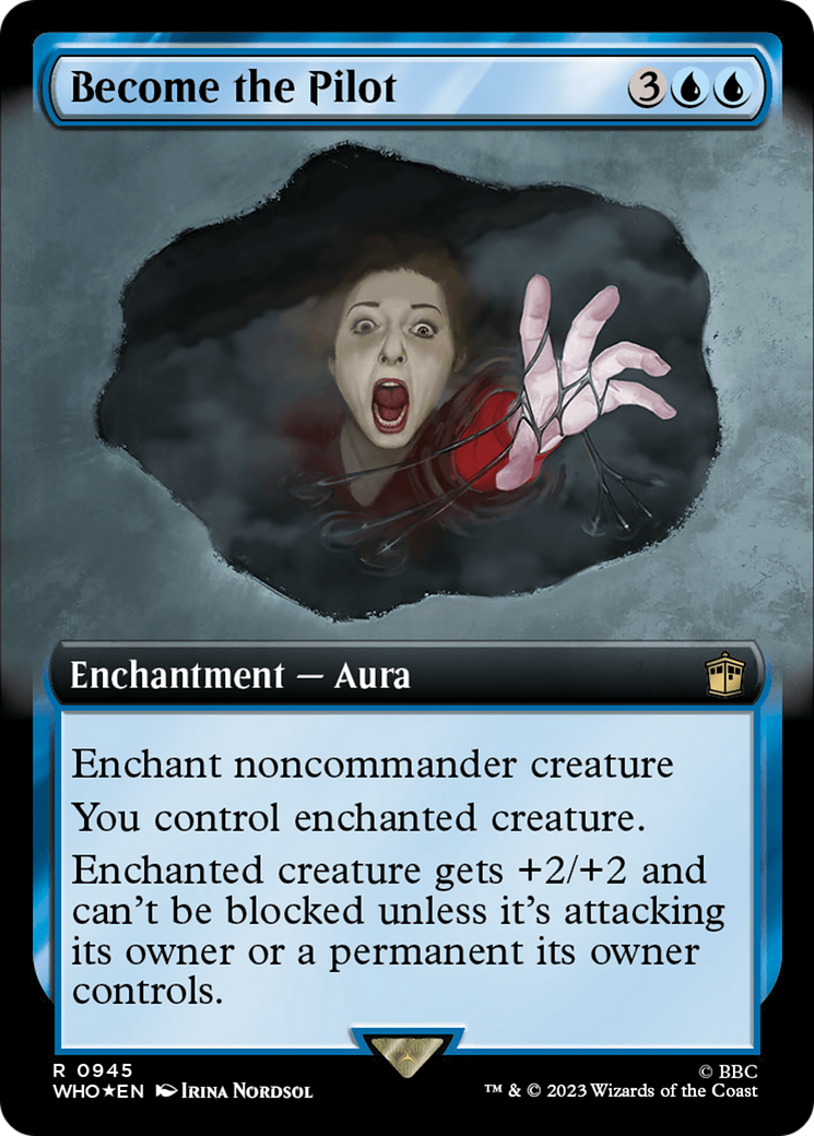 Become the Pilot (WHO-945) - Doctor Who: (Extended Art) Foil