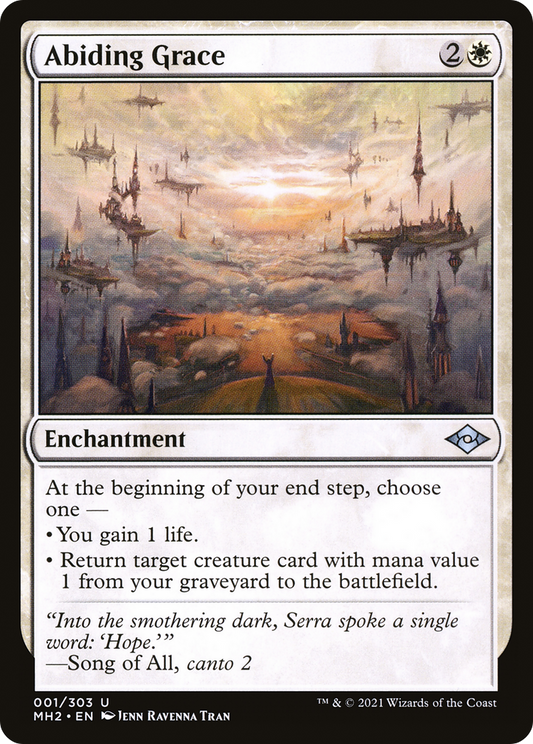 Abiding Grace (MH2-001) - Modern Horizons 2 Foil