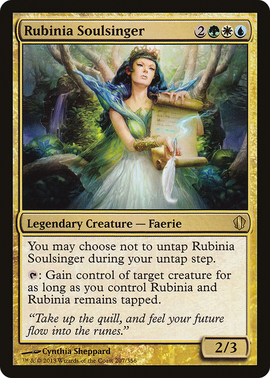 Rubinia Soulsinger (C13-207) - Commander 2013