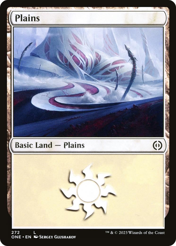 Plains (ONE-272) - Phyrexia: All Will Be One Foil