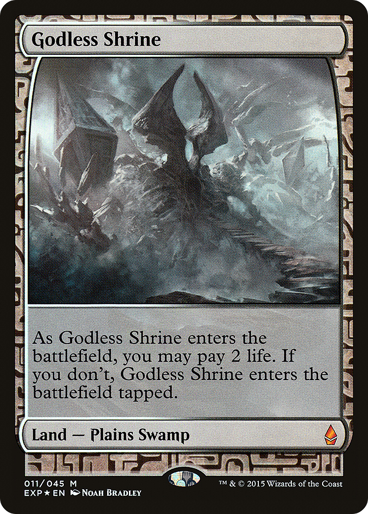 Godless Shrine (EXP-011) - Zendikar Expeditions Foil