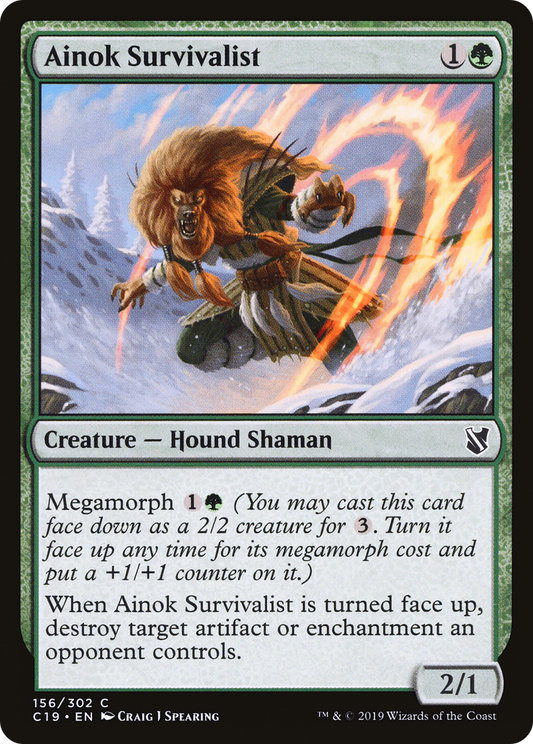 Ainok Survivalist (C19-156) - Commander 2019