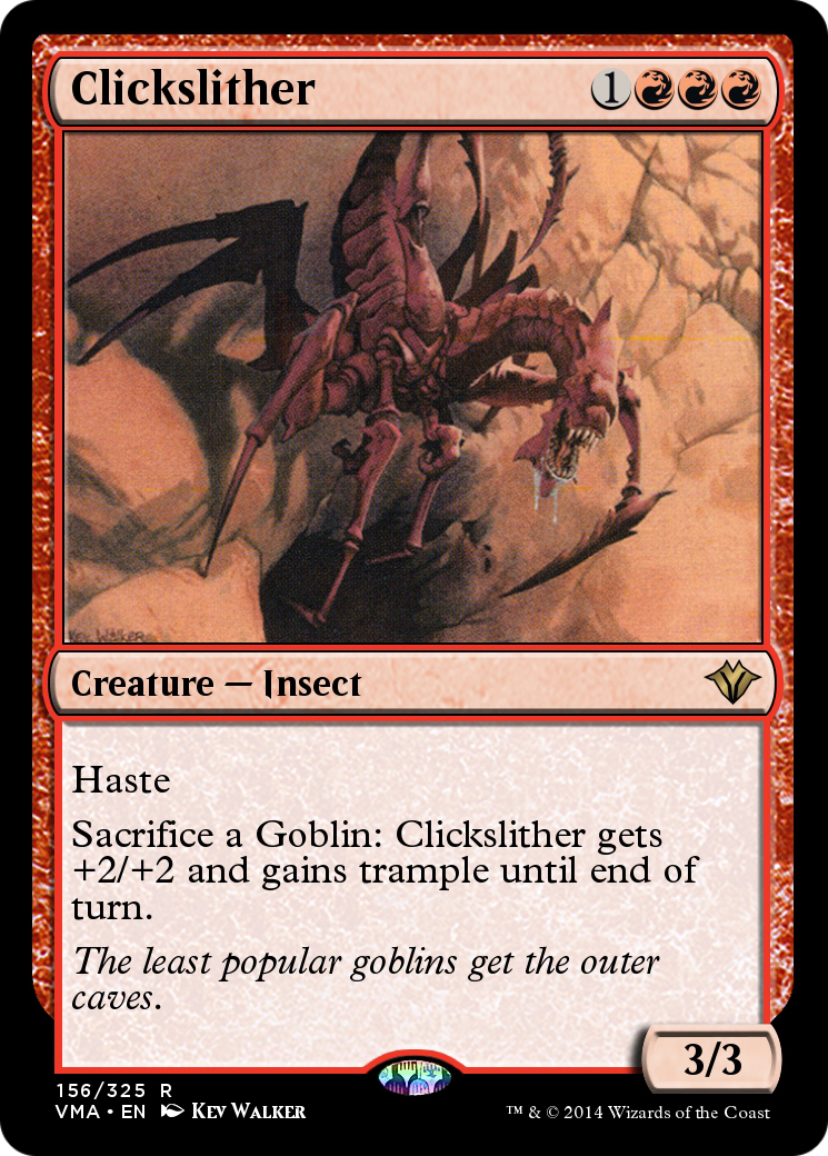 Clickslither (VMA-156) - Vintage Masters Foil