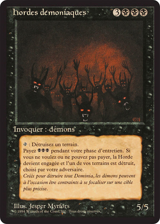 Demonic Hordes (FBB-104) - Foreign Black Border