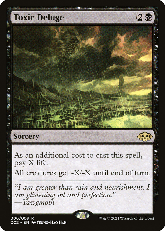 Toxic Deluge (CC2-006) - Commander Collection: Black