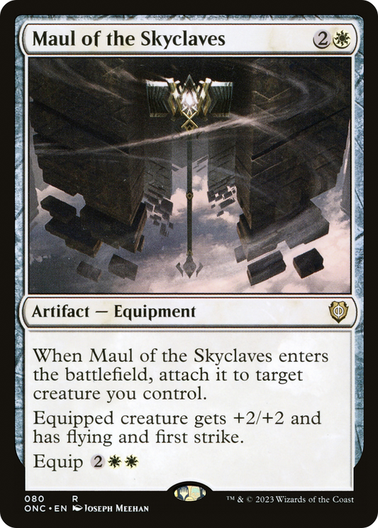 Maul of the Skyclaves (ONC-080) - Phyrexia: All Will Be One Commander