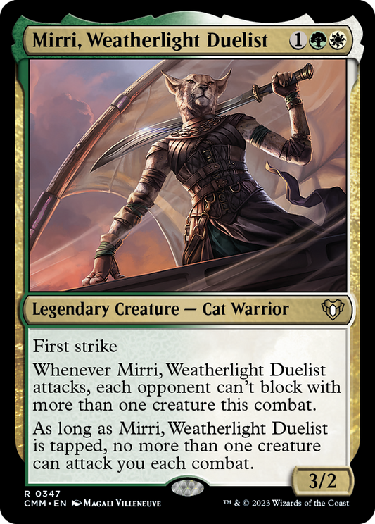 Mirri, Weatherlight Duelist (CMM-347) - Commander Masters