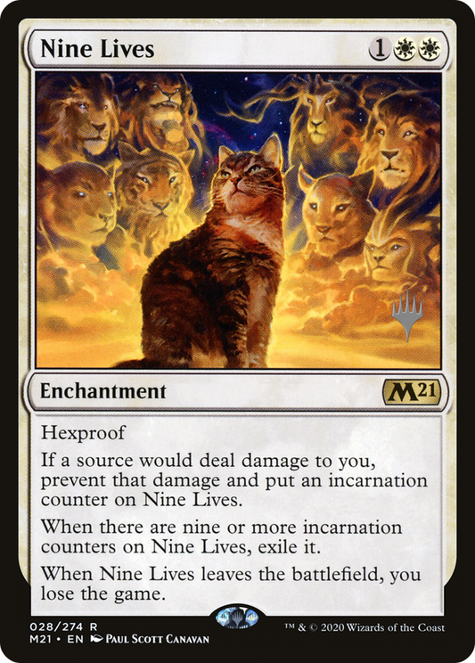 Nine Lives (PM21-28P) - Core Set 2021 Promos Foil