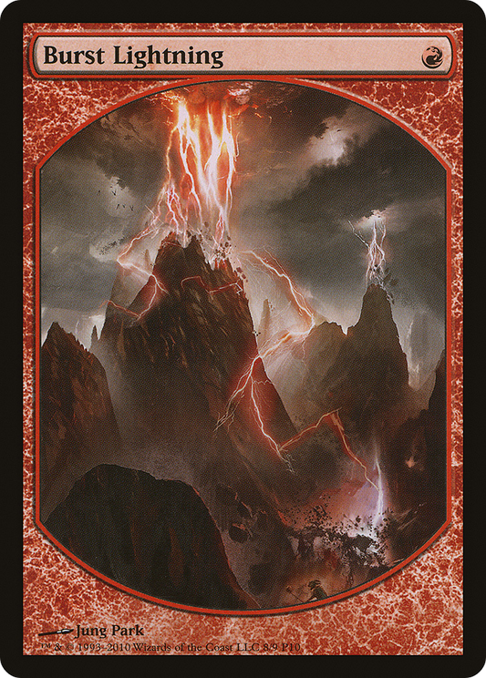 Burst Lightning (P10-008) - Magic Player Rewards 2010