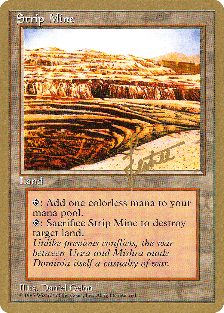 Strip Mine (PTC-BL363) - Pro Tour Collector Set