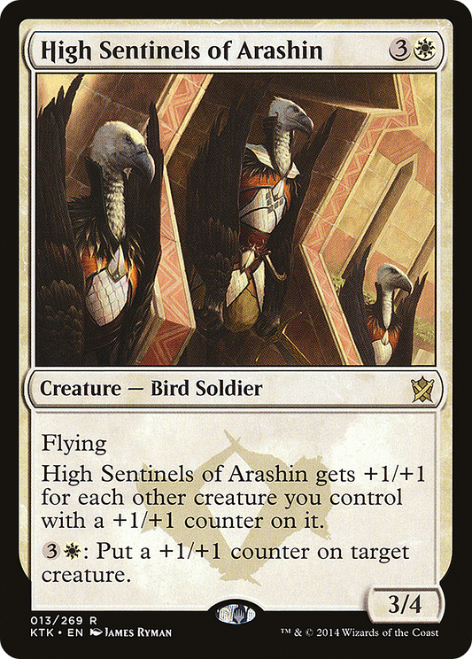 High Sentinels of Arashin (KTK-013) - Khans of Tarkir