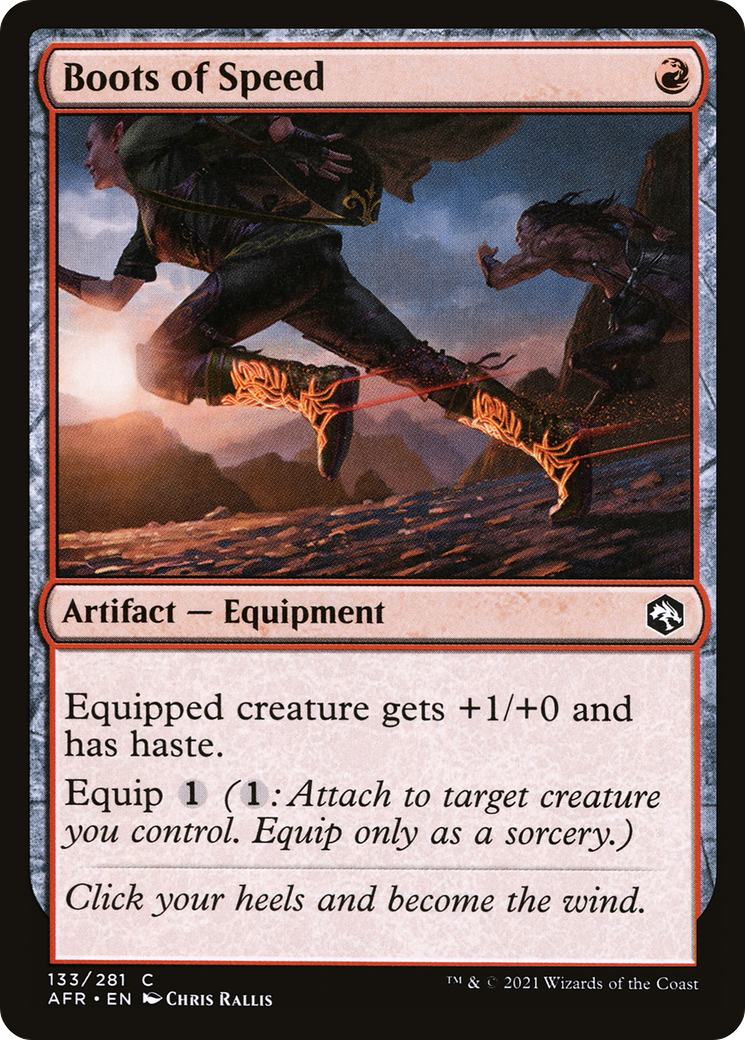 Boots of Speed (AFR-133) - Adventures in the Forgotten Realms Foil
