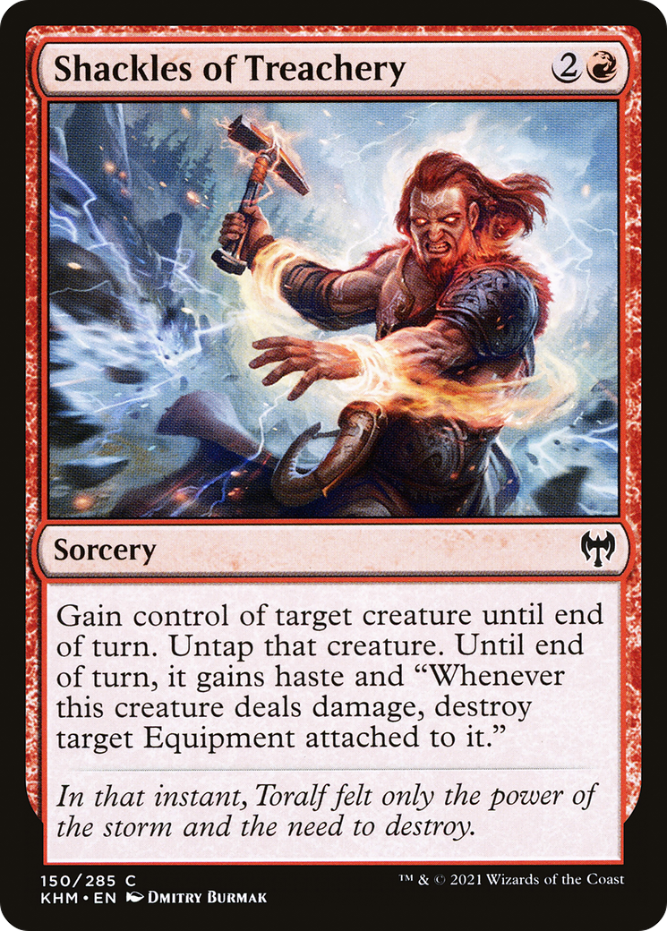 Shackles of Treachery  (KHM-150) - Kaldheim Foil