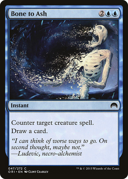 Bone to Ash (ORI-047) - Magic Origins Foil
