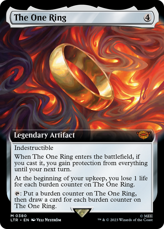 The One Ring (LTR-380) - The Lord of the Rings: Tales of Middle-earth: (Extended Art)